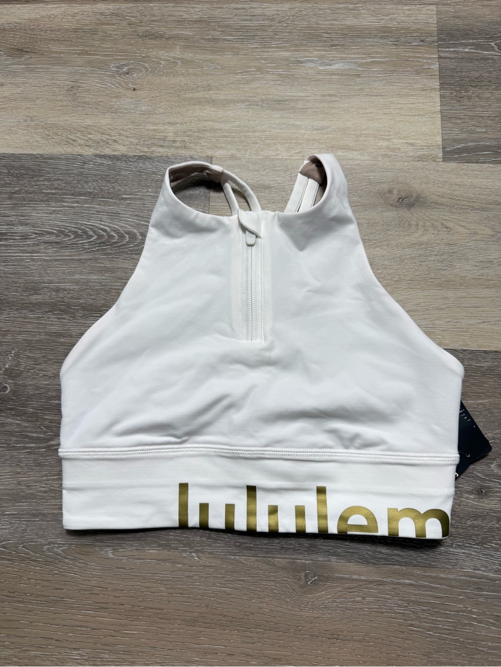 Lululemon Energy Bra Zip Special Edition - White